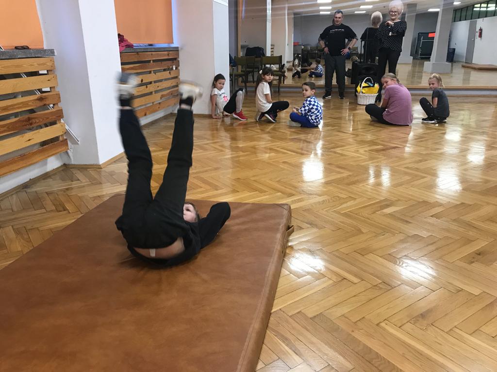 Zajęcia w sali lustrzanej ORS