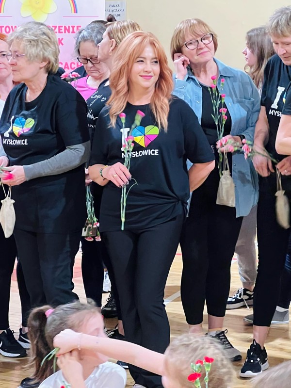 Uczestnicy Charytatywnego Maratonu Zumby
