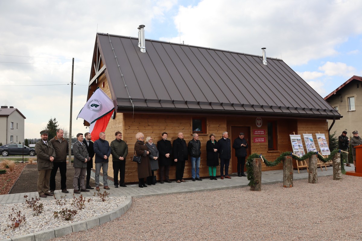 Otwarcie leśniczówki w Nadleśnictwa