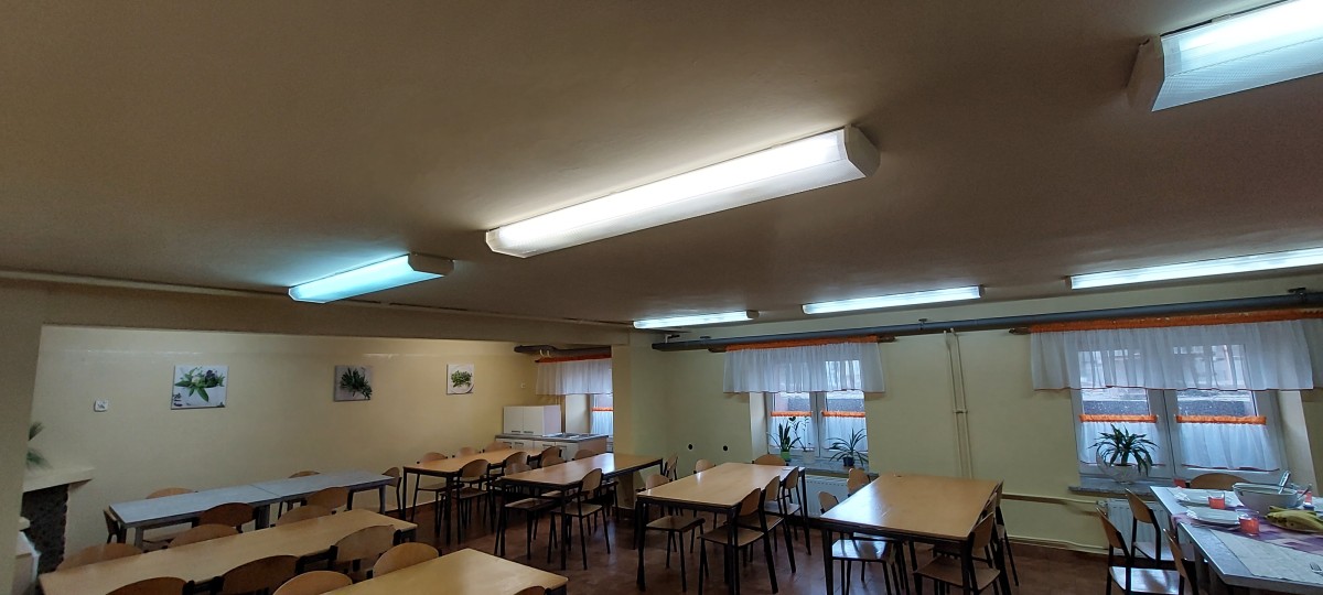 Modernizacja instalacji oświetlenia na energooszczędne w SP 2