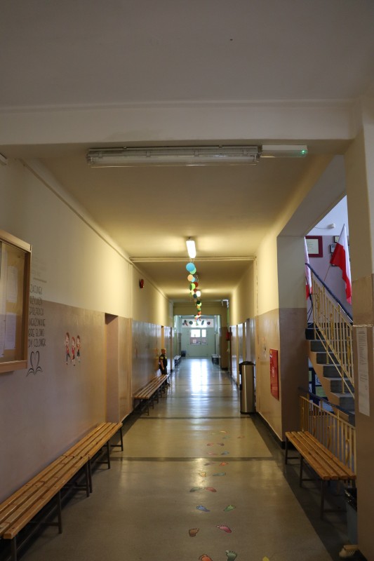 Modernizacja instalacji oświetlenia na energooszczędne w SP 3