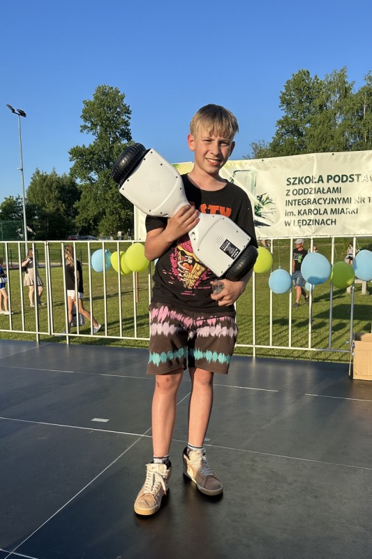 Festyn szkolny z okazji Dnia Dziecka w Szkole Podstawowej nr 1 w Lędzinach