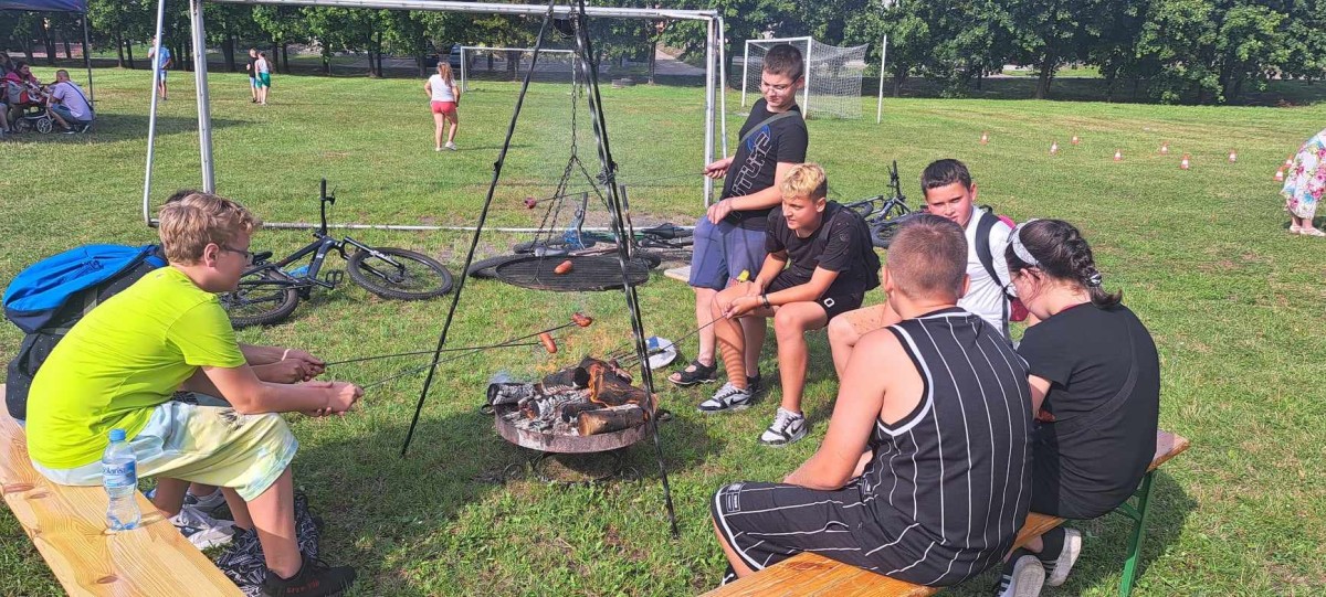 Wakacyjny Piknik Rodzinny przy ul. Sobieskiego w Lędzinach