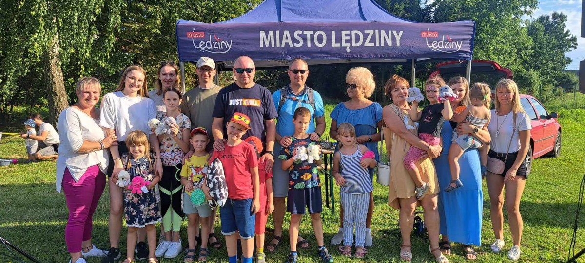 Wakacyjny Piknik Rodzinny przy ul. Sobieskiego w Lędzinach