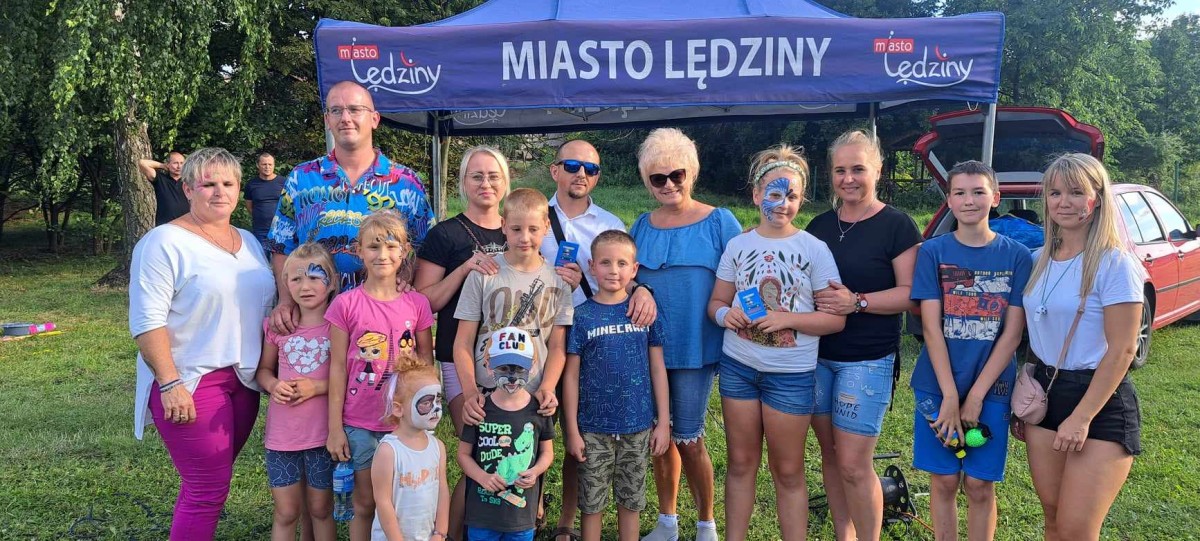 Wakacyjny Piknik Rodzinny przy ul. Sobieskiego w Lędzinach