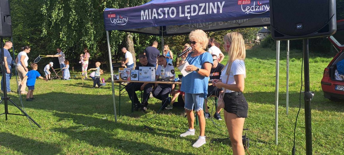 Wakacyjny Piknik Rodzinny przy ul. Sobieskiego w Lędzinach