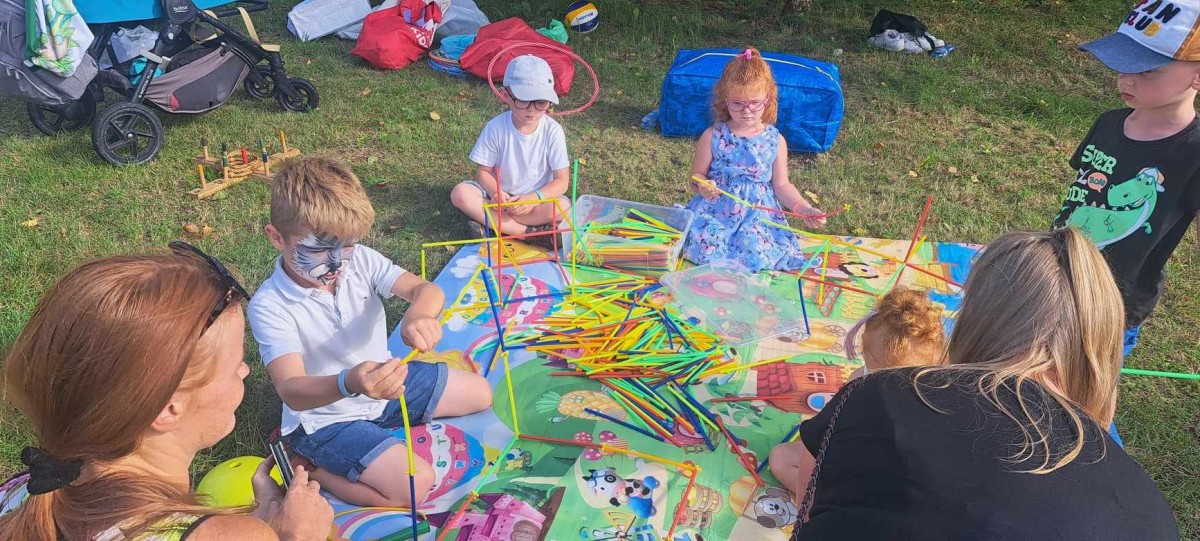 Wakacyjny Piknik Rodzinny przy ul. Sobieskiego w Lędzinach
