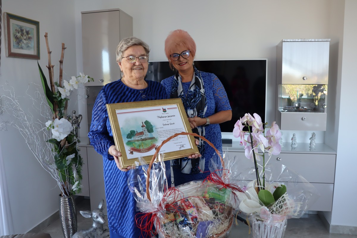 Jadwiga Gacek 90 lat 