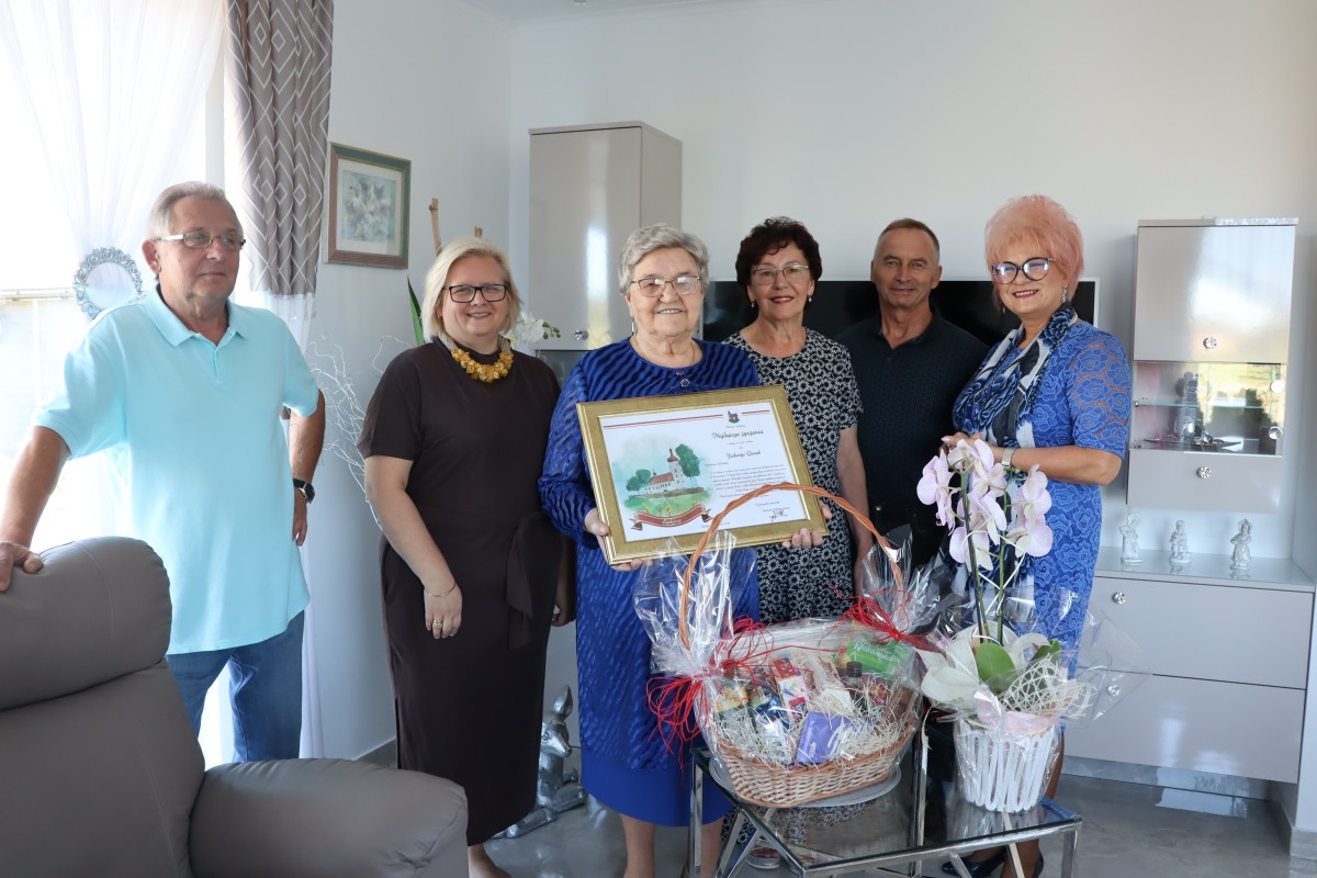 Jadwiga Gacek 90 lat 