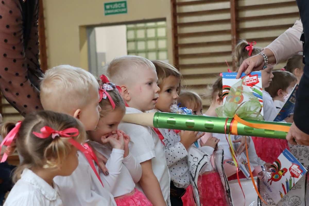 pasowanie na przedszkolaka w szkole podstawowej nr 2 w lędzinach