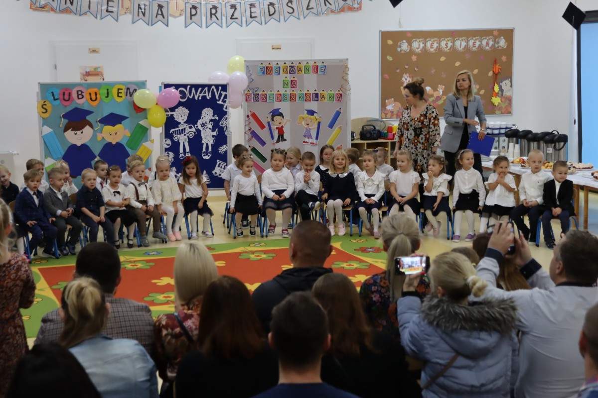 pasowanie na przedszkolaka w miejskim przedszkolu nr 3 w lędzinach