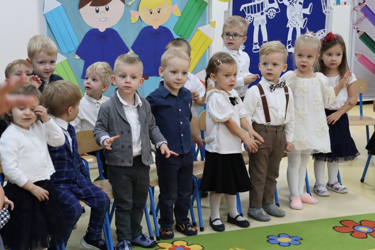 pasowanie na przedszkolaka w miejskim przedszkolu nr 3 w lędzinach