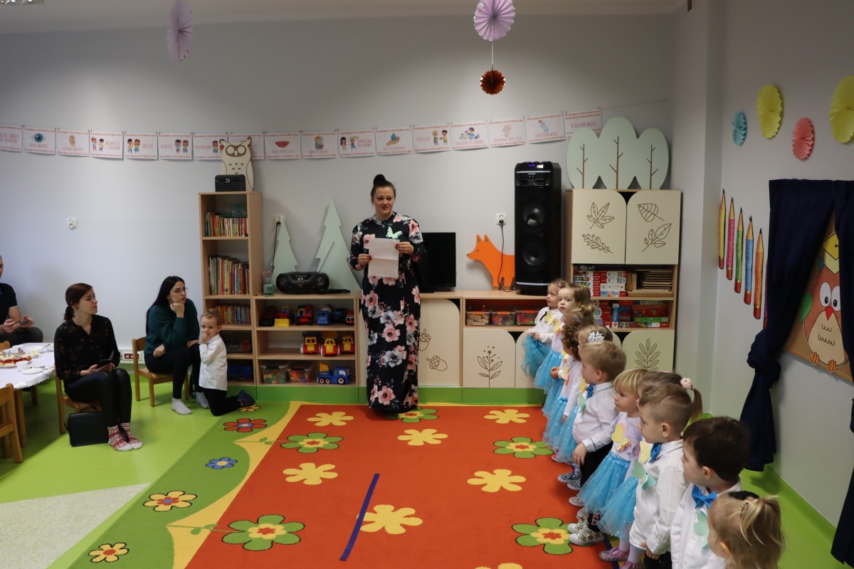 Pasowanie w Miejskim Przedszkolu nr 1  w Lędzinach