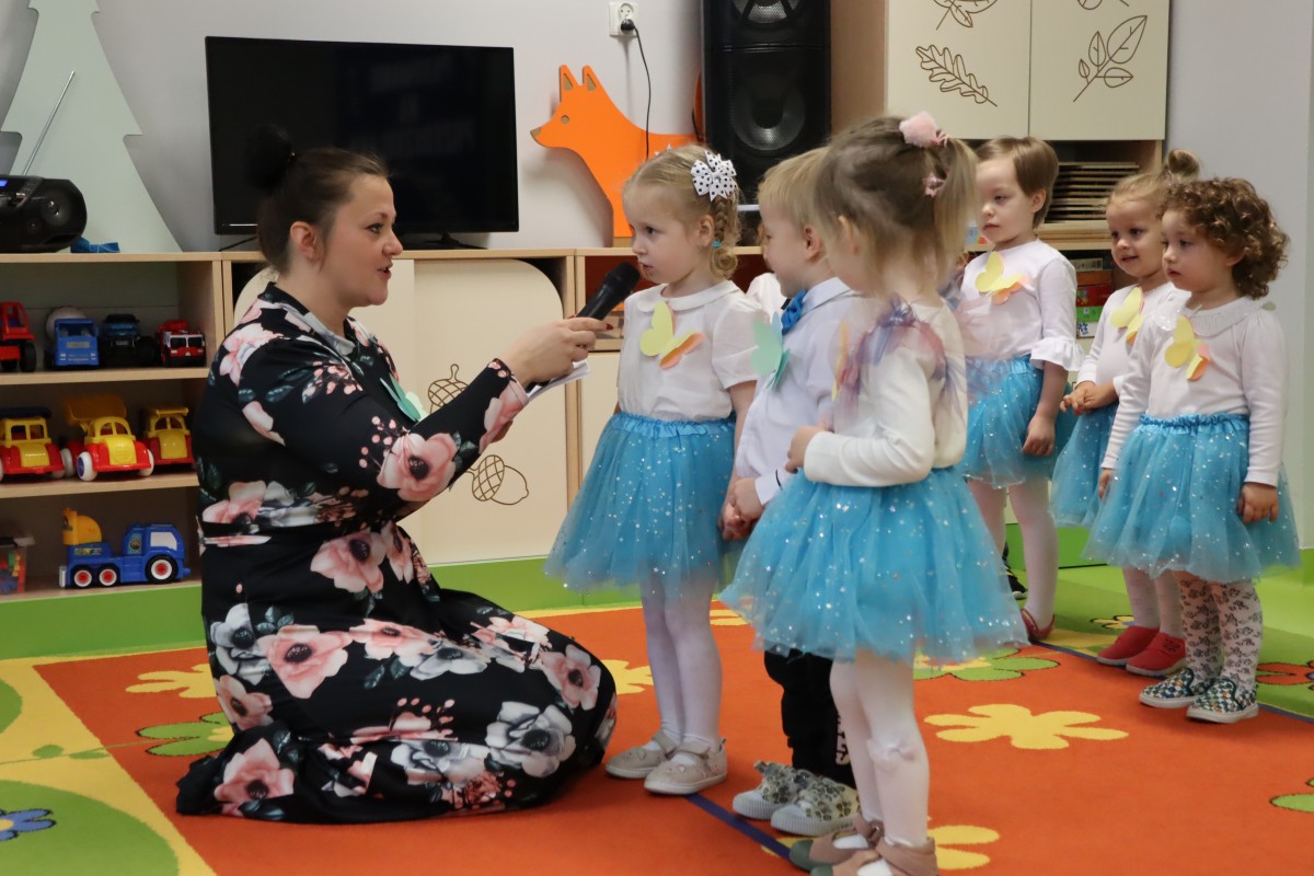 Pasowanie w Miejskim Przedszkolu nr 1  w Lędzinach
