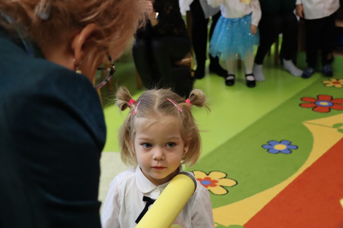 Pasowanie w Miejskim Przedszkolu nr 1  w Lędzinach