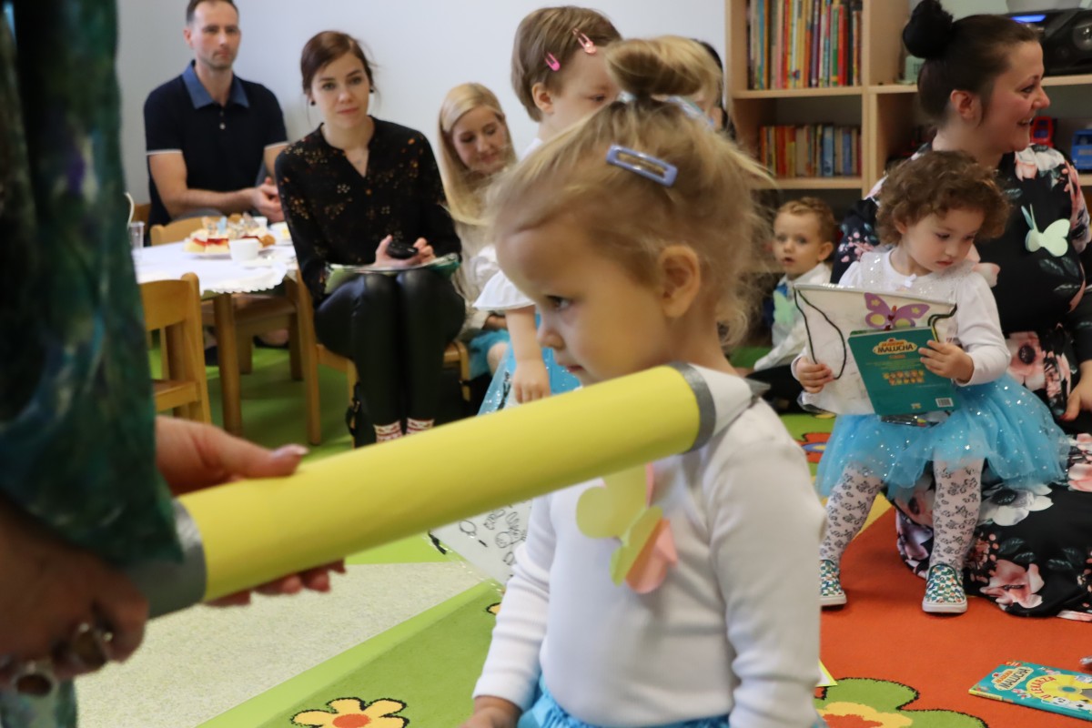 Pasowanie w Miejskim Przedszkolu nr 1  w Lędzinach