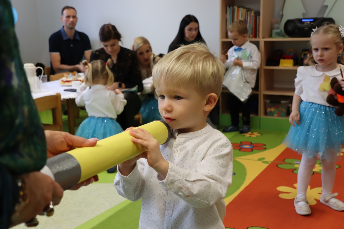 Pasowanie w Miejskim Przedszkolu nr 1  w Lędzinach