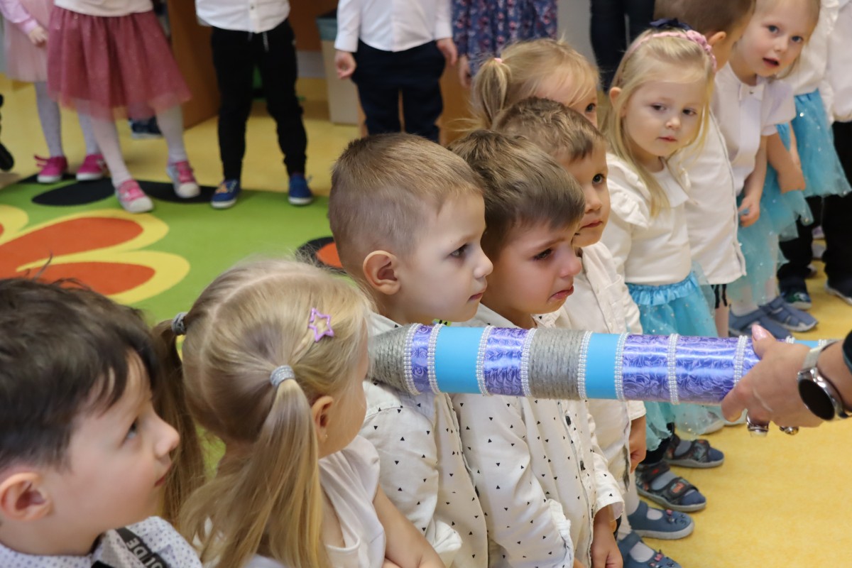 Pasowanie w Miejskim Przedszkolu nr 1  w Lędzinach