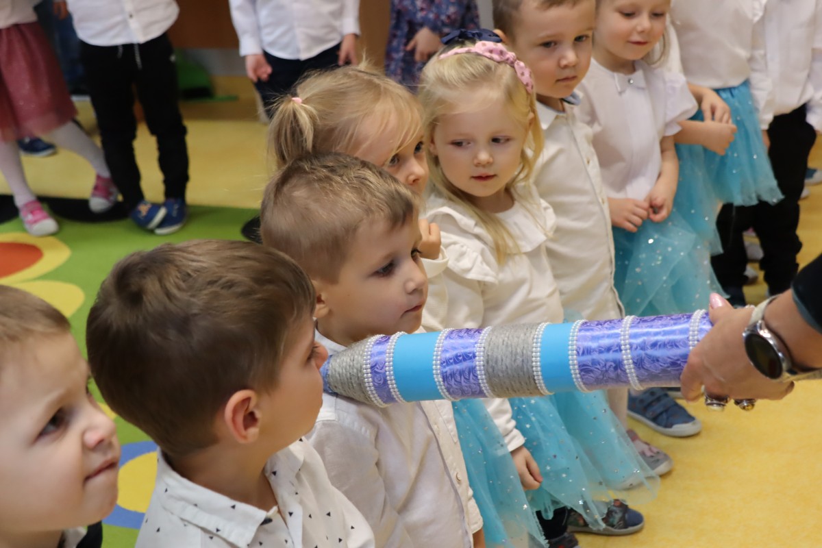 Pasowanie w Miejskim Przedszkolu nr 1  w Lędzinach