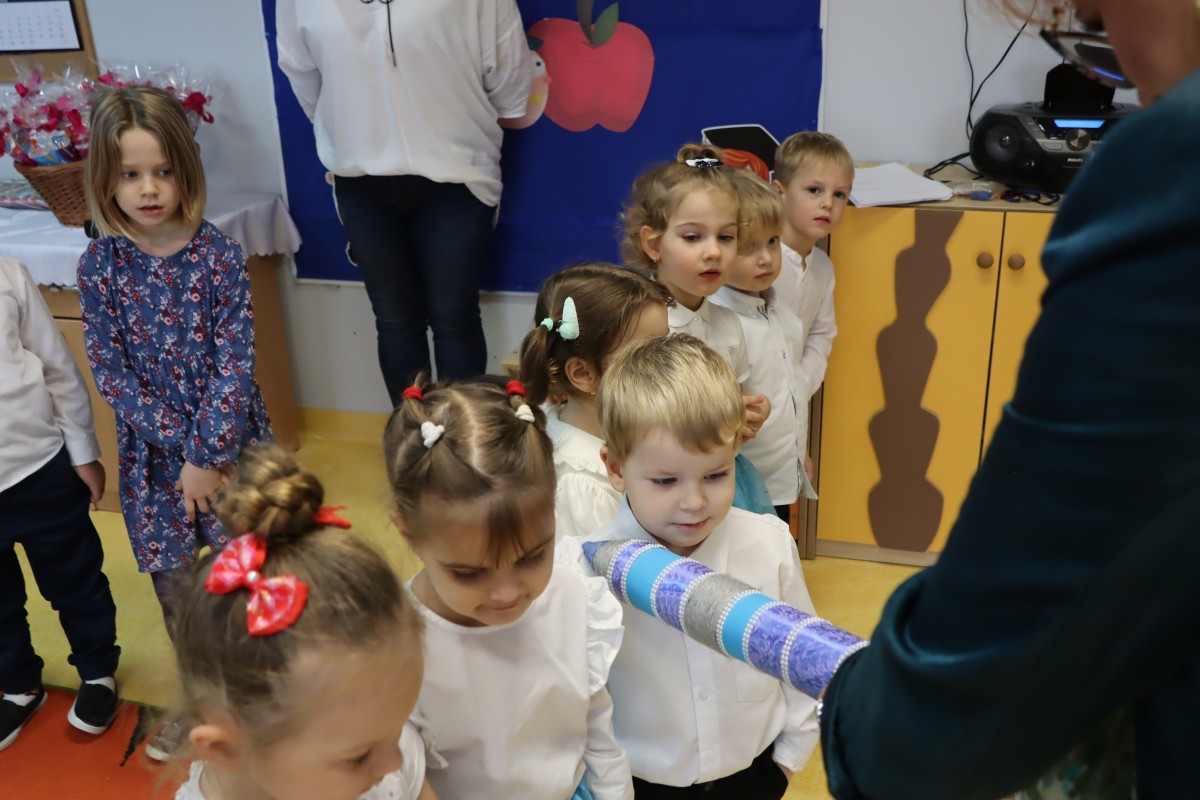 Pasowanie w Miejskim Przedszkolu nr 1  w Lędzinach