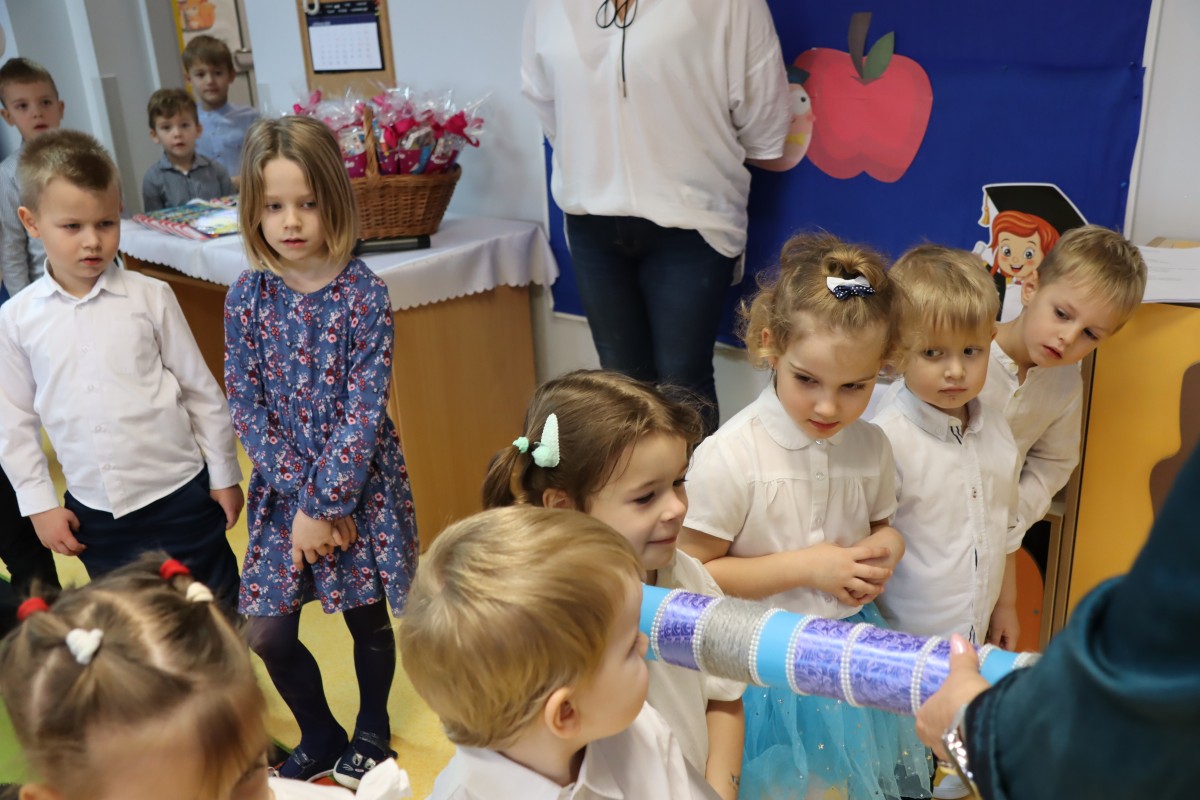 Pasowanie w Miejskim Przedszkolu nr 1  w Lędzinach