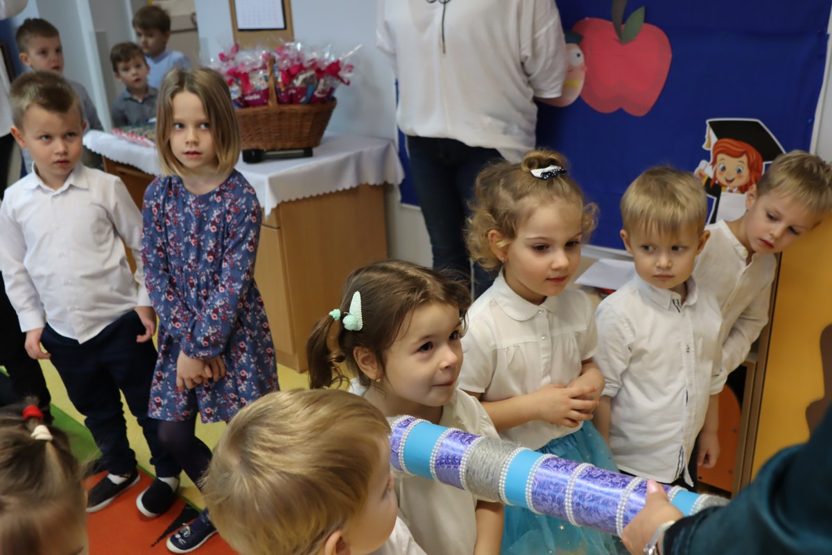 Pasowanie w Miejskim Przedszkolu nr 1  w Lędzinach