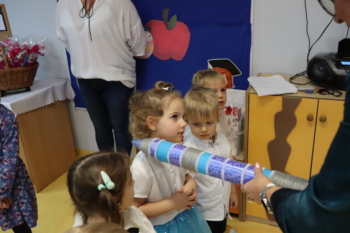 Pasowanie w Miejskim Przedszkolu nr 1  w Lędzinach