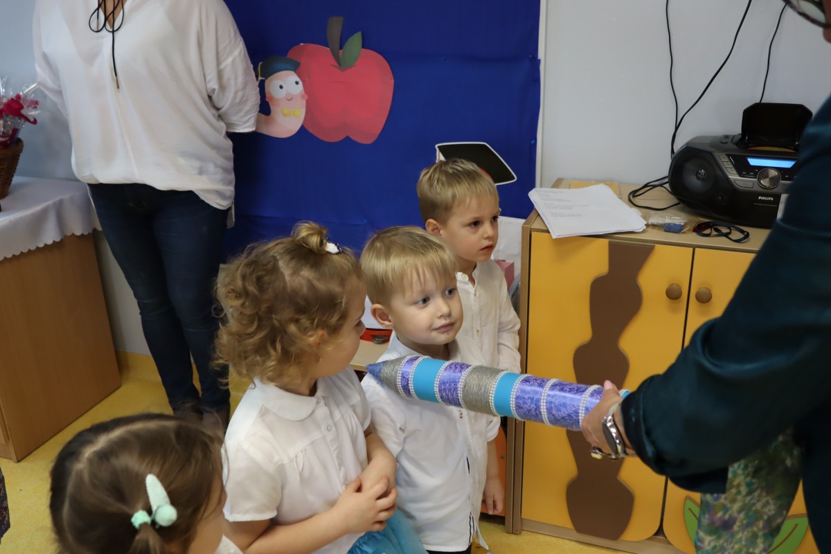 Pasowanie w Miejskim Przedszkolu nr 1  w Lędzinach