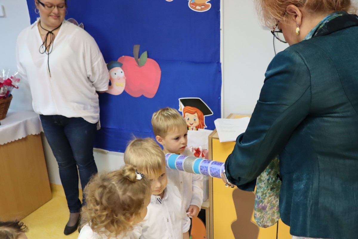 Pasowanie w Miejskim Przedszkolu nr 1  w Lędzinach