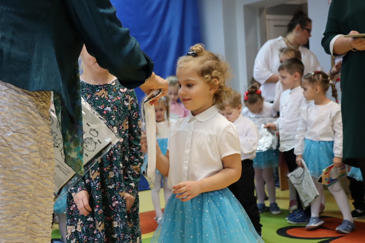 Pasowanie w Miejskim Przedszkolu nr 1  w Lędzinach