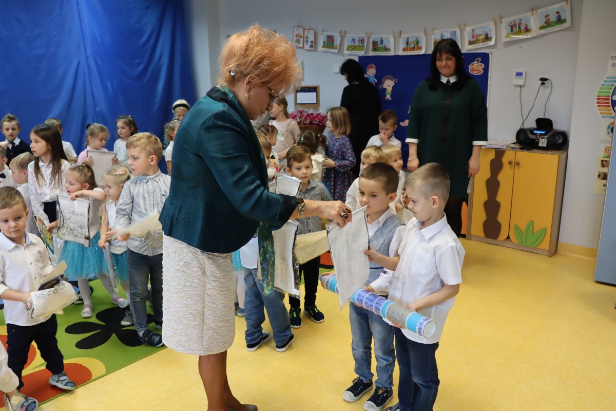 Pasowanie w Miejskim Przedszkolu nr 1  w Lędzinach