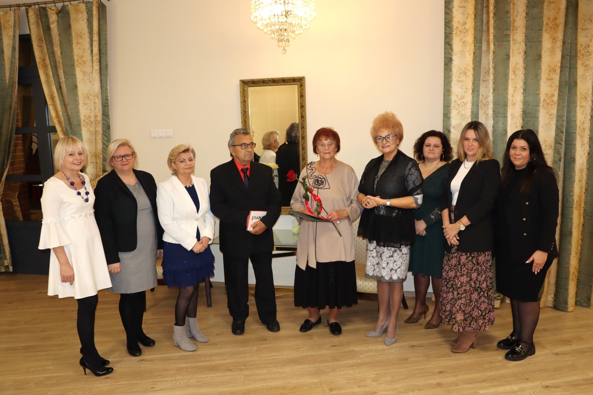 Spotkanie z jubilatami w Urzędzie Miasta w Lędzinach