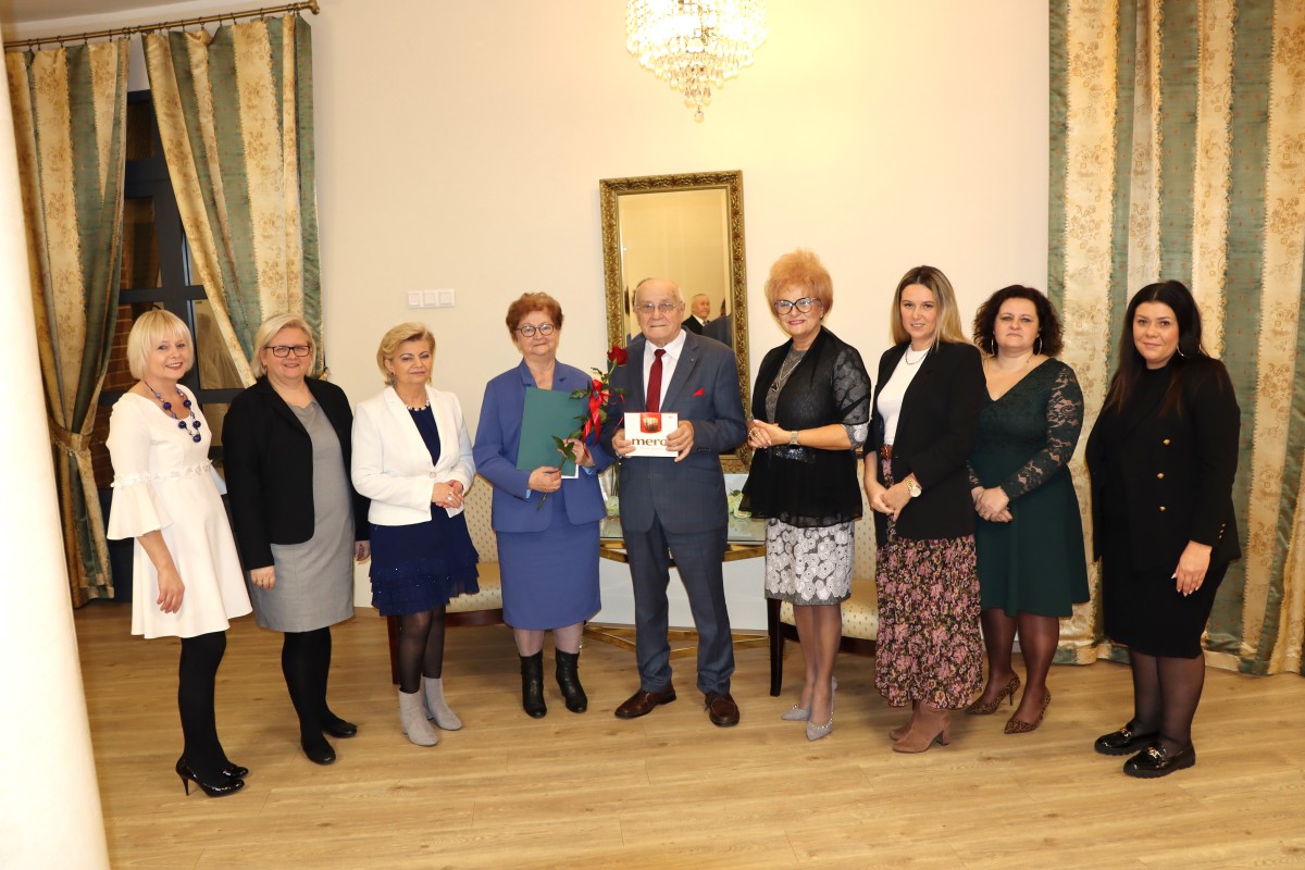 Spotkanie z jubilatami w Urzędzie Miasta w Lędzinach