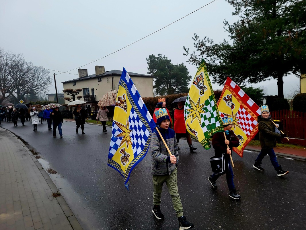 Orszak Trzech Króli w Parafii Chrystusa Króla w Lędzinach