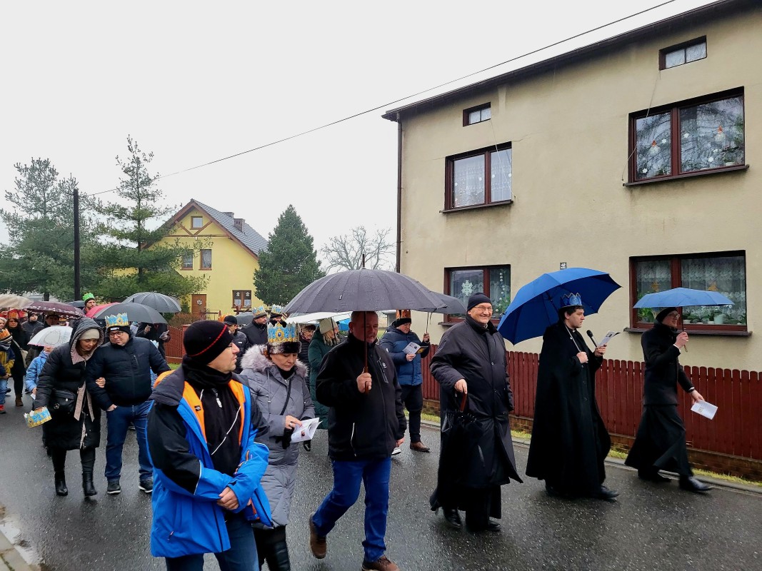 Orszak Trzech Króli w Parafii Chrystusa Króla w Lędzinach