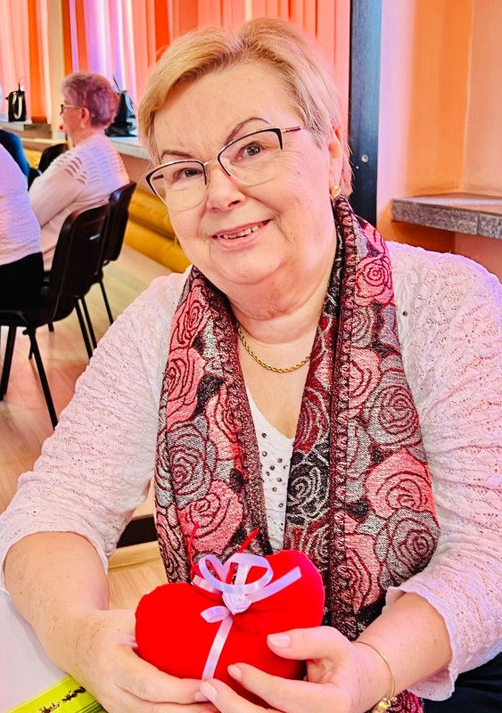 klub aktywności serniora w Lędzinach Świętuje Walentynki i Ostatki