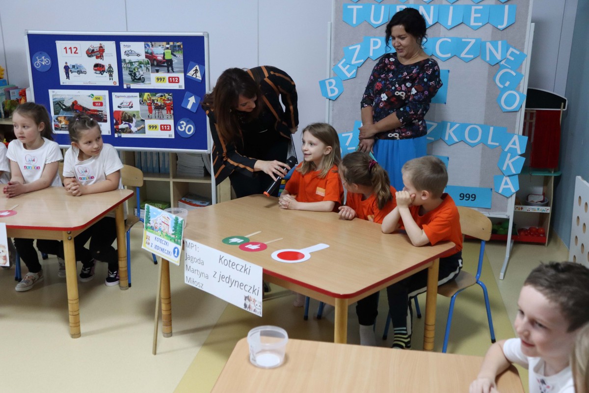 Miejski Turniej „Bezpieczny Przedszkolak” w Miejskim Przedszkolu nr 3 w Lędzinach
