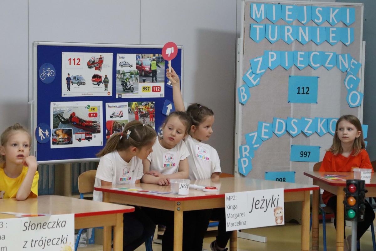 Miejski Turniej „Bezpieczny Przedszkolak” w Miejskim Przedszkolu nr 3 w Lędzinach