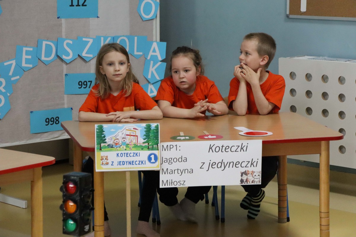 Miejski Turniej „Bezpieczny Przedszkolak” w Miejskim Przedszkolu nr 3 w Lędzinach