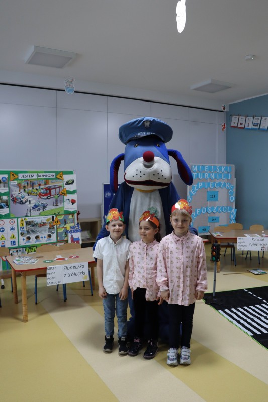 Miejski Turniej „Bezpieczny Przedszkolak” w Miejskim Przedszkolu nr 3 w Lędzinach