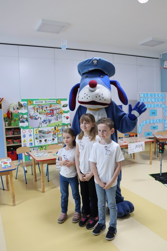 Miejski Turniej „Bezpieczny Przedszkolak” w Miejskim Przedszkolu nr 3 w Lędzinach