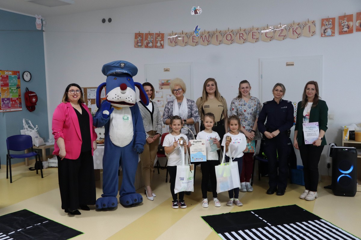 Miejski Turniej „Bezpieczny Przedszkolak” w Miejskim Przedszkolu nr 3 w Lędzinach