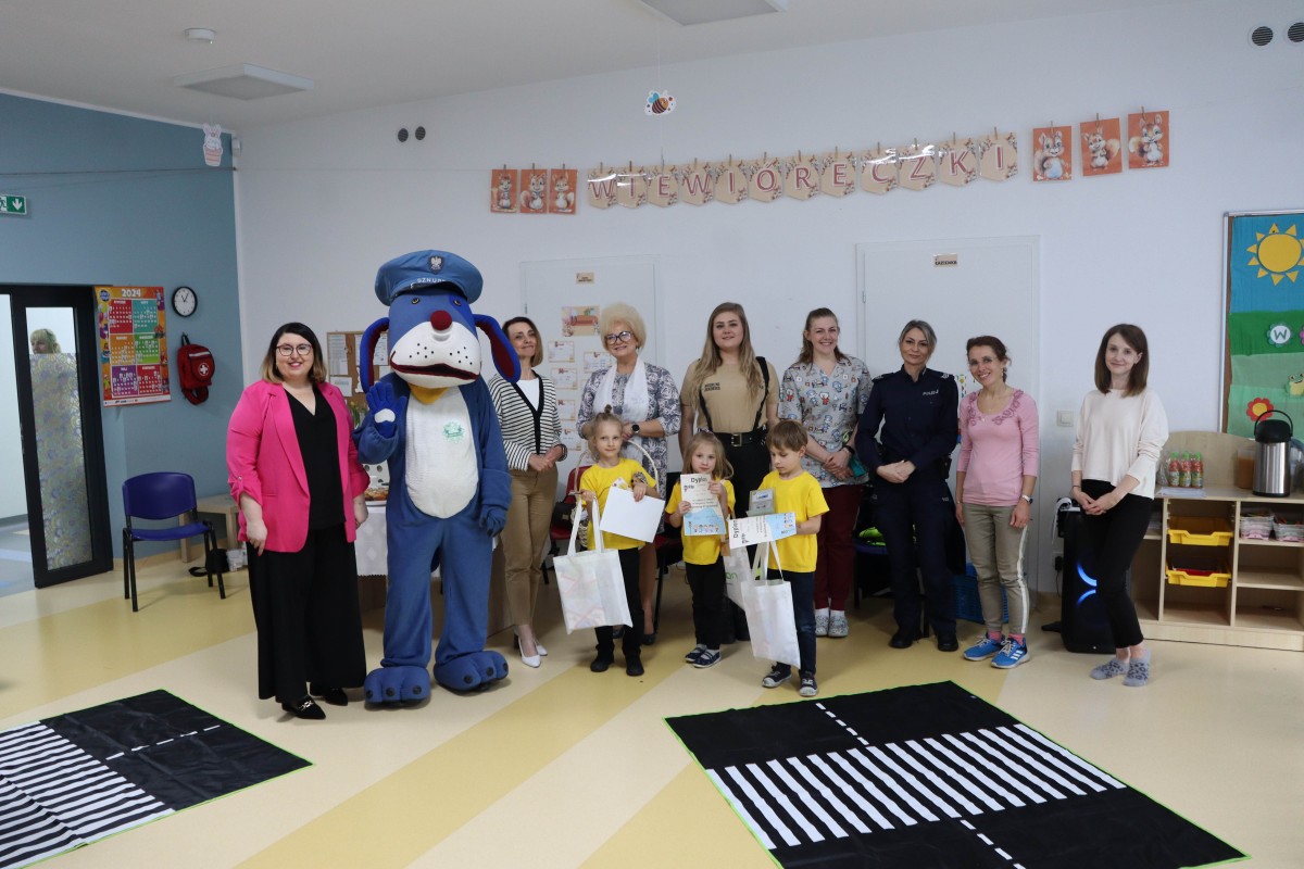 Miejski Turniej „Bezpieczny Przedszkolak” w Miejskim Przedszkolu nr 3 w Lędzinach