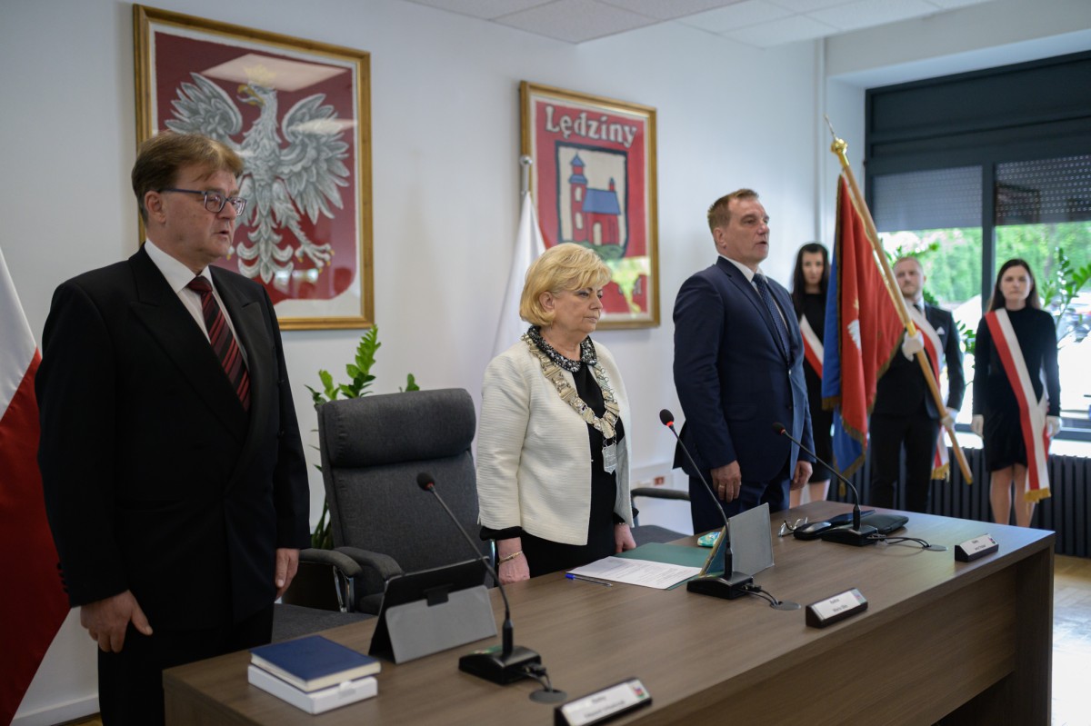 I Sesja Rady Miasta Lędziny IX kadencji