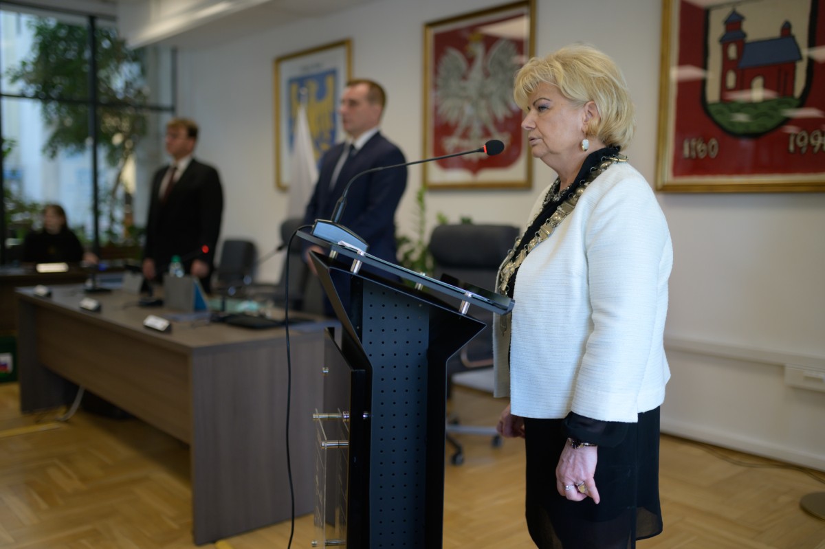 I Sesja Rady Miasta Lędziny IX kadencji