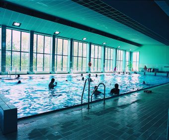 Indoor swimming pool in   &#8220;Centrum&#8221; sports centre (Foto: Piotr Oleś)