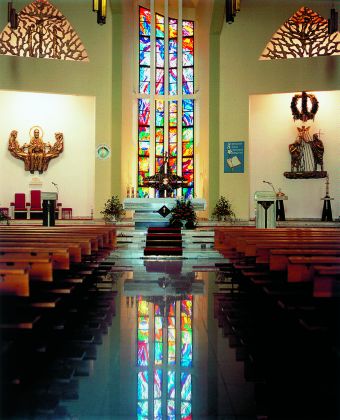 The interior of the Church dedicated to Christ the King (Foto: Piotr Oleś)