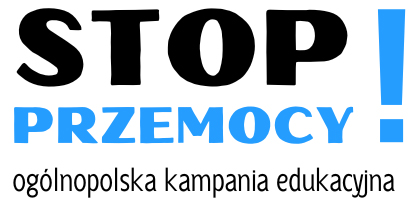 Logo Stop Przemocy ogólnopolska kampania edukacyjna