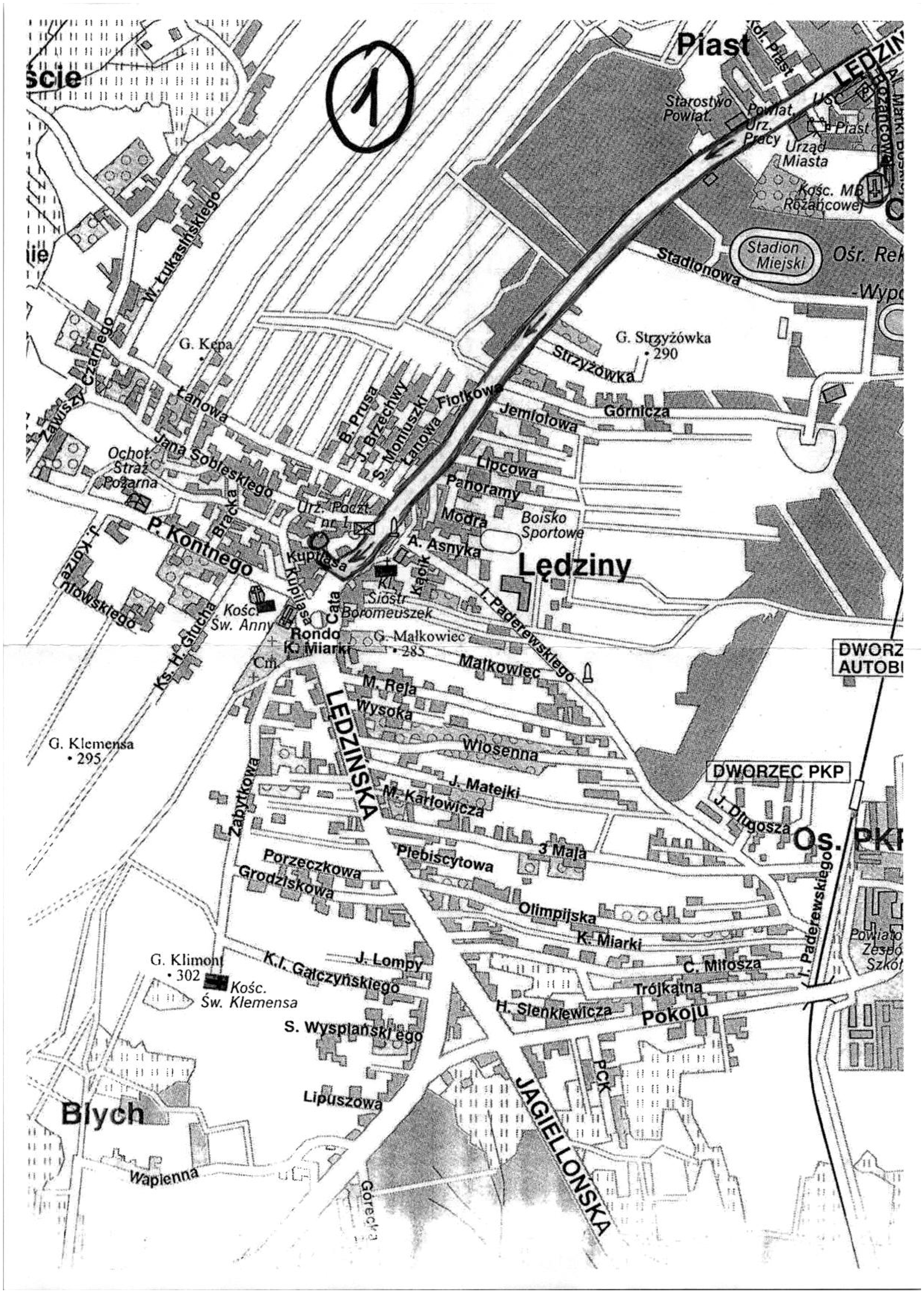 Orszak - Mapa 1