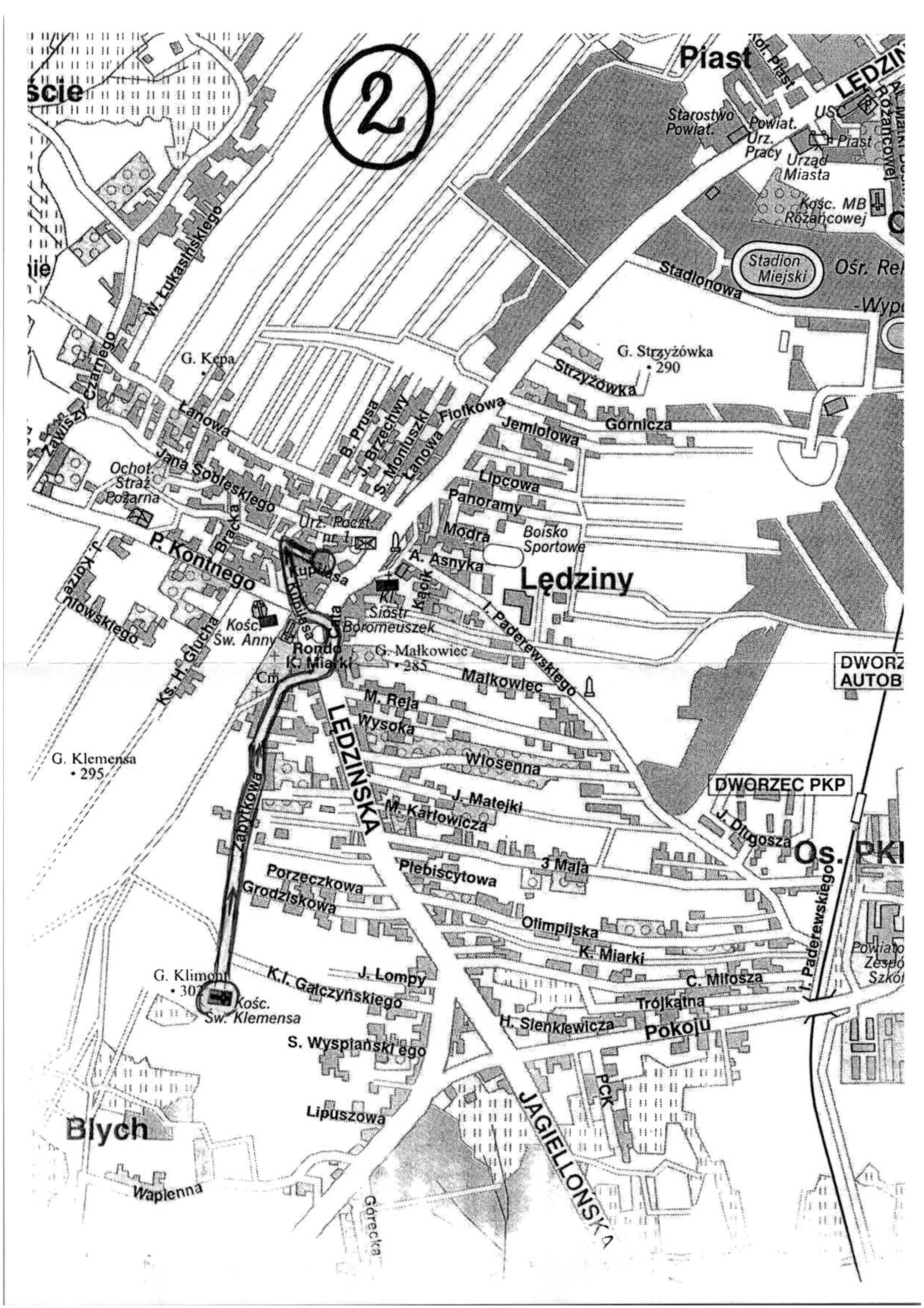 Orszak - Mapa 2